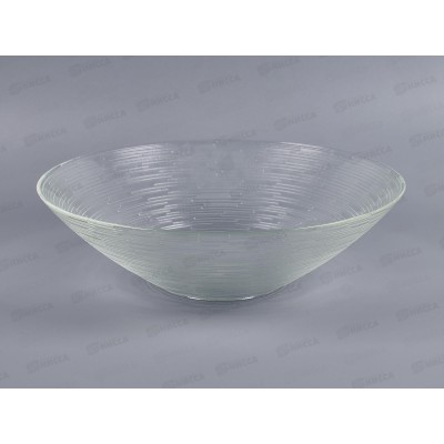 Салатник 83-012-25см &quotРиски&quot прозрачный  4840153820