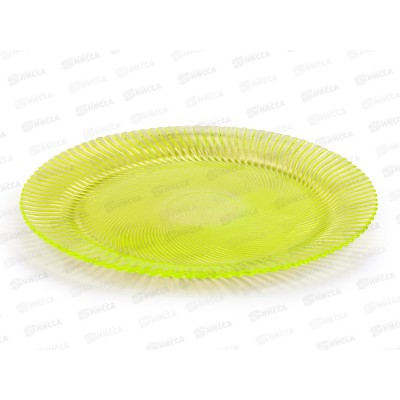 Блюдо 83-028-32см "Альтера" прозрачное красно желтое 4840159009