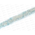 Мишура, 5см. х 2м., AL-13628 белая/блестящая *600 Мишура, 5см. х 2м., AL-13628 белая/блестящая *600