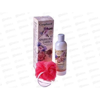 Compliment S.G. Подарочный набор №1361 (гель для душа+мочалка) *12 Compliment S.G. Подарочный набор №1361 (гель для душа+мочалка) *12