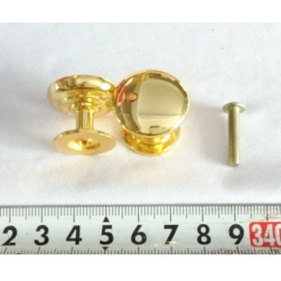 Ручка мебельная кнопка 501 золото металл (056116) *80 Ж Ручка мебельная кнопка 501 золото металл (056116) *80 Ж