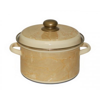 Кастрюля 4,0л эмалированная с рисунком 03-Б1614/7  *4