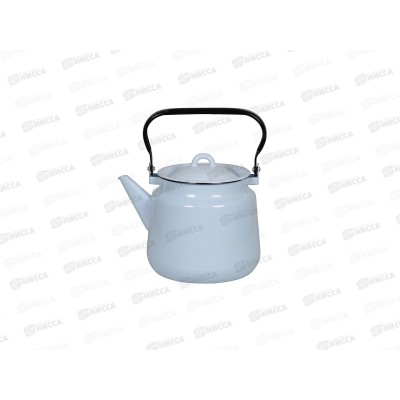 Чайник 3,5л сферический серо-голубой, с петлей С42716.СГ *4