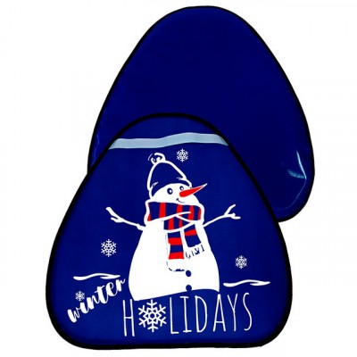 Санки-ледянки с принтом 52*54см темно-синий М11417 *40 Санки-ледянки с принтом 52*54см темно-синий М11417 *40