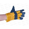 Перчатки спилковые комбинированные, 5085007 *120