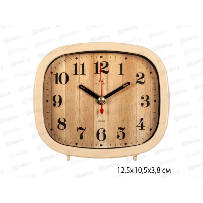 Будильник "21 Век" Дерево Рубин В5-005(40) Будильник "21 Век" Дерево Рубин В5-005(40)