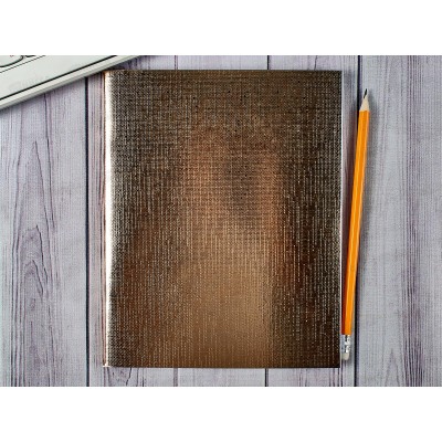 Тетрадь 96листов линия Hatber METALLIC бумвинил золото *30