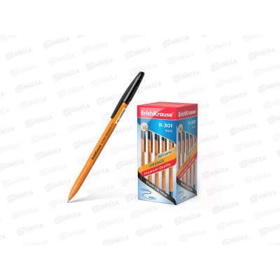 Ручка шариковая EK43195 Orange Stick черная *50/400/3200 Ручка шариковая EK43195 Orange Stick черная *50/400/3200