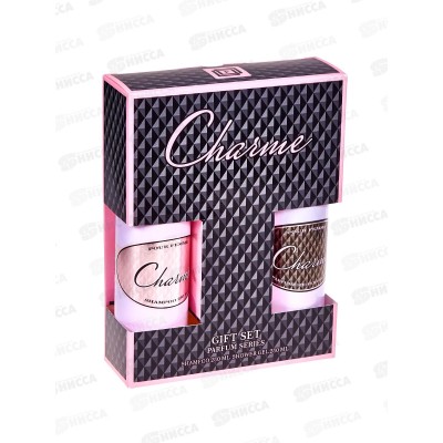 Набор подарочный Charme (шампунь 250+гель250) женский *7 Набор подарочный Charme (шампунь 250+гель250) женский *7