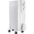 Маслорадиатор SA-0327WG 1500Вт бело-серый