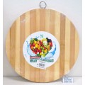 Доска разделочная бамбук d-28см (031896) *25 Ж Доска разделочная бамбук d-28см (031896) *25 Ж