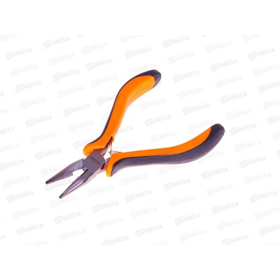 Пассатижи изогнутые черно-оранжевые ручки (045643)  Ж