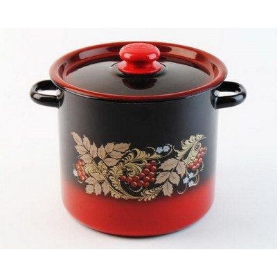 Кастрюля 5,5л цилиндрическая декорированная С1617.38 Кастрюля 5,5л цилиндрическая декорированная С1617.38