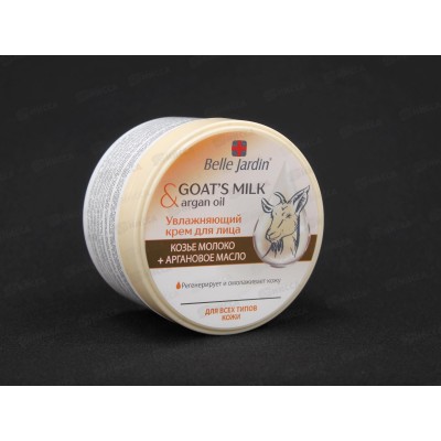 Belle Jardin  Goatsmilk увлажняющий крем для лица  200мл козье молоко аргановое масло Belle Jardin  Goatsmilk увлажняющий крем для лица  200мл козье молоко аргановое масло