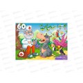 ПАЗЛ 60 элементов Сказка №36, У60-7224 *40 ПАЗЛ 60 элементов Сказка №36, У60-7224 *40