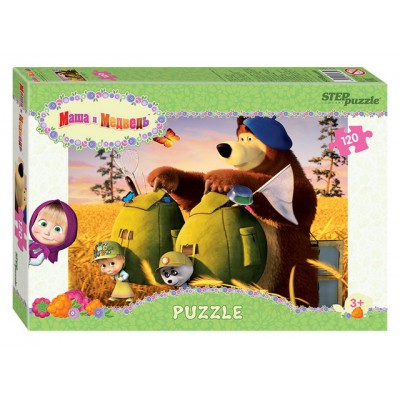 ПАЗЛЫ 120 элементов 75160 Маша и Медведь - 2 *16