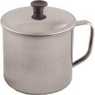 Кружка 0,5л 10см из нержавеющей стали AST-002-KК10 с крышкой Кружка 0,5л 10см из нержавеющей стали AST-002-KК10 с крышкой