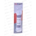 SHOExpert шнурки плоские хлопчатобумажные 90см Белые блистер *10 SHOExpert шнурки плоские хлопчатобумажные 90см Белые блистер *10