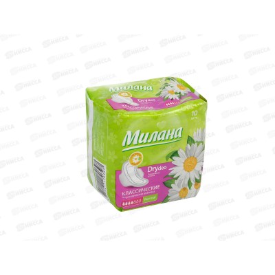 Прокладки МИЛАНА Классик драй DEO нормал  1205 10*48