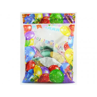 Шары 12&quot металлик ассорти (уп/50шт) МС-3575*20