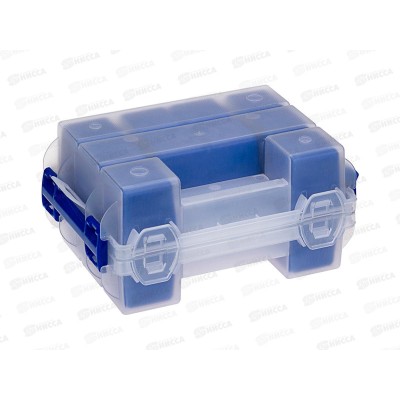 Органайзер для мелочей ТВИН двойной Синий М2954 *16 Органайзер для мелочей ТВИН двойной Синий М2954 *16