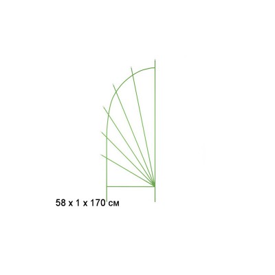 Шпалера "Парус" металлические Шпалера "Парус" металлические
