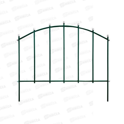 Заборчик "Вертикаль" (5шт) металлический Заборчик "Вертикаль" (5шт) металлический