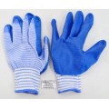 Перчатки нейлоновые с нитриловым покрытием "Зебра" Э*12 Перчатки нейлоновые с нитриловым покрытием "Зебра" Э*12