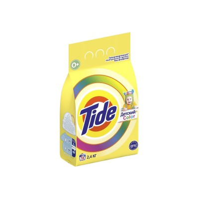 ТАЙД автомат 2,4кг для чувствительной и детской кожи Color *6 ТАЙД автомат 2,4кг для чувствительной и детской кожи Color *6