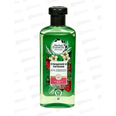 HERBAL Essences шампунь 250мл Белая клубника и Сладкая мята  *6