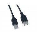 Кабель PERFEO USB2.0 A вилка - А розетка (удлинитель) 1м, U4502 Кабель PERFEO USB2.0 A вилка - А розетка (удлинитель) 1м, U4502