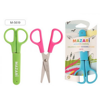 Ножницы дет. MAZARI M-5619 130мм ORTO *24/288