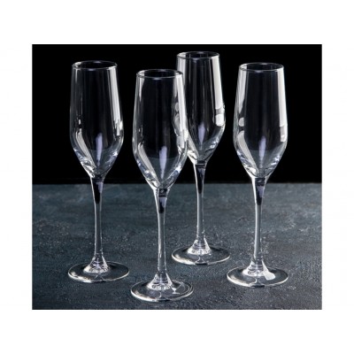 Набор бокалов Время дегустации шампань 4шт 160мл P6818