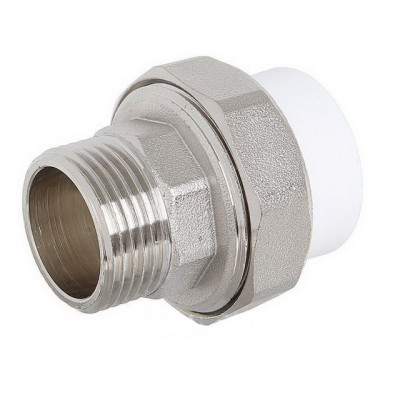 Муфта комбинированная разъемная (американка прямая) PP-R 25*3/4", наруж.резьба, Aqualink, 03658 *10/120 Муфта комбинированная разъемная (американка прямая) PP-R 25*3/4", наруж.резьба, Aqualink, 03658 *10/120