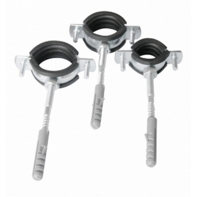 Хомут с гайкой, шпилька-шуруп, дюбель пластиковый 1-1/4&quot(40*45) Aqualink *1/170 03727