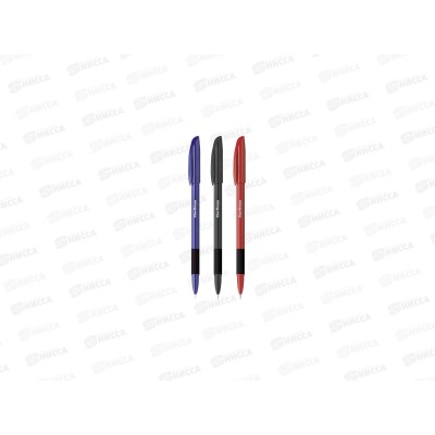 Ручка шариковая BERLINGO Metallic Pro  синяя,0.7мм, 70753 *50