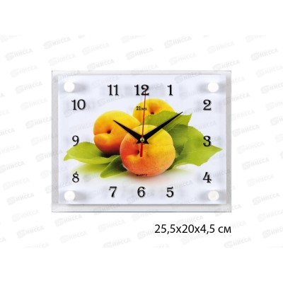 Часы настенные "21 Век" 2026-664 Абрикосы Часы настенные "21 Век" 2026-664 Абрикосы
