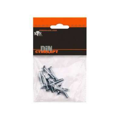 Винт (DIN965) М6*16 (12шт), пакетик, СВФС   *10