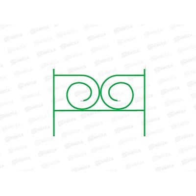 Заборчик "Симфония" (5шт) металл Заборчик "Симфония" (5шт) металл