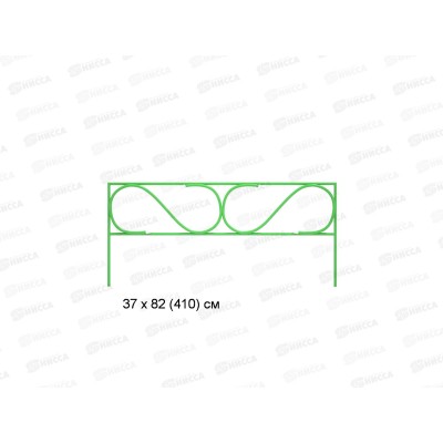 Заборчик &quotУзкий &quot (5шт)  металл