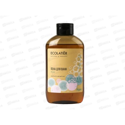 ECOLATIER Пена для ванн Амарант и белый чай 600мл 842109*8 ECOLATIER Пена для ванн Амарант и белый чай 600мл 842109*8