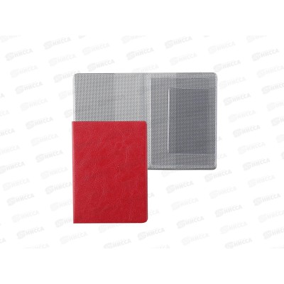 Обложка для авто и паспорта ДПС 2812.АП-202,красный Обложка для авто и паспорта ДПС 2812.АП-202,красный