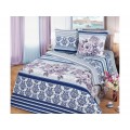 Комплект Постельного Белья  2 спальный 215*175 бязь набивная ,плотность 125 Флер