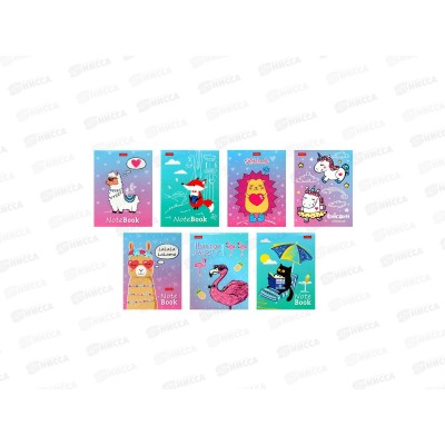 Блокнот 24л Hatber А6 Милые создания, асс. 061439 *150 Блокнот 24л Hatber А6 Милые создания, асс. 061439 *150