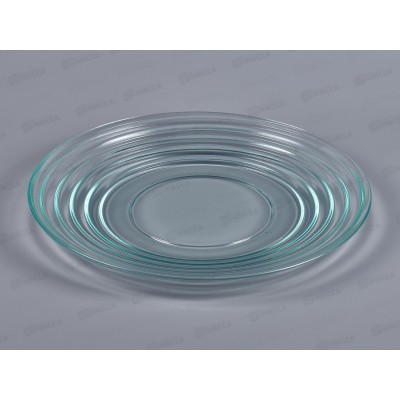 Тарелка 83-102-ф260 &quotАрго&quot прозрачная 4840160344