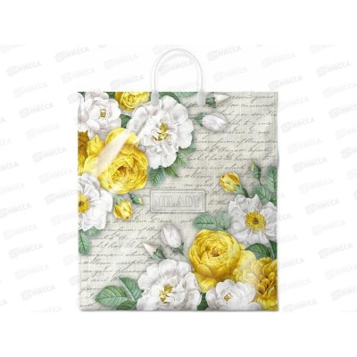 Пакет с пластиковой ручкой 40*44 Миледи *10/100 Пакет с пластиковой ручкой 40*44 Миледи *10/100