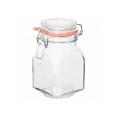 Банка с крышкой Бугельный замок 800мл JAR760-6