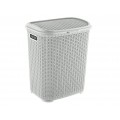 Корзина 63л для белья &quotМеланж&quot серый шторм ТГ408011025 *3