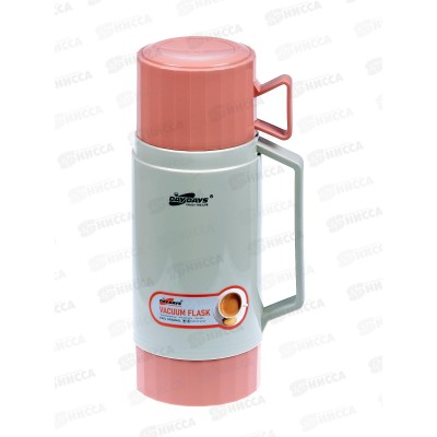 Термос 1000мл пластиковый корпус, AL-21780 *12