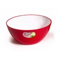 Миска 1,5л &quotFresh Line&quot бело-красная М701БК *40